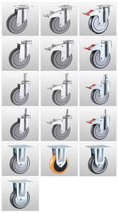 Factory Direct Supply <b>Tpr</b> + Pp Material Caster Wheels Best Quality Light Medium Duty Industrial Casters - Product Image 2