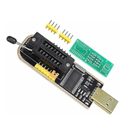 Nouveau module programmeur USB CH341A pour EEPROM Flash BIOS série 24 25 + pince de test SOIC8 SOP8 + adaptateur 1,8 V + adaptateur SOIC8 KIT DIY