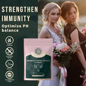 Oemハーブサプリメント有機プロバイオティクスグミ膣健康ハーブエキスビタミンサプリメントバランスプロバイオティクスグミ - Product Image 2