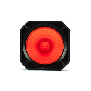 Cône de signalisation PE de 750mm avec produit d'avertissement de trafic à base de caoutchouc noir - Product Image 3