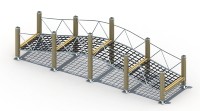 2025 Uitbreiden Klimserie Buitenspeeltoestellen Kid Wpc Eco-Hout Netbrug In Pretpark