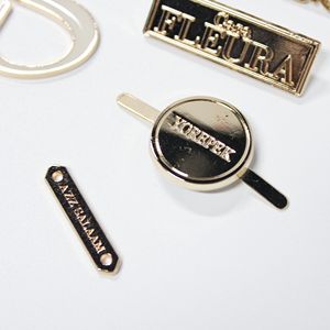 Etiquetas Metálicas Libres de Níquel para Pieles Sensibles, Insignias Hipoalergénicas para Prendas, Cumplen con la Normativa REACH de la UE, Ideales para Ropa de Lujo para Niños - Product Image 6