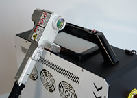 TIPTOPLASER enlèvement de pierre et de béton machine portable de nettoyage laser à impulsions pour métal et bois