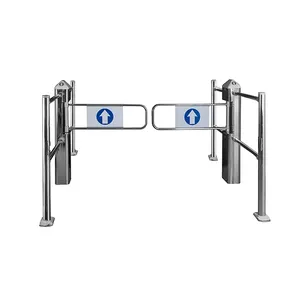 Auto Access Control Entrance Doors for supermarkets turnstile swing gate