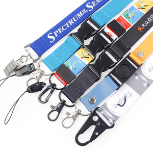 Custom Polyester Personalized Bulk <strong>Breakaway</strong> logo Badge Holder Neck <strong>Lanyard</strong> - Product Image 3