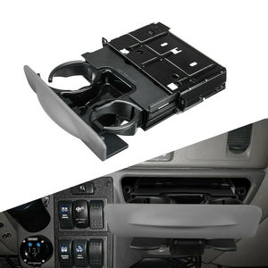 Portavasos Telescópico Plegable para Consola de Ford F250, Plástico Gris, Portavasos Central, YC3Z-2513560-CAD - Product Image 4