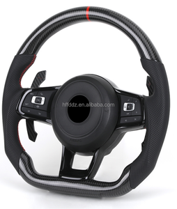Accessoires de voiture personnalisés Volant noir brillant pour <span class=keywords><strong>Audi</strong></span> A6 A7 A8 S6 S7 S8 C8 2018 2019 2020 2021 <span class=keywords><strong>2022</strong></span> 2023 - Product Image 4