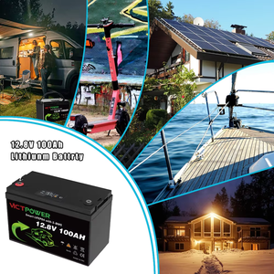 Pack de batteries VICTPOWER 12,8V 100Ah LiFePO4 avec S-BMS BT LCD pour voiturette de golf - Product Image 4