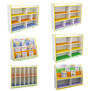 Bibliothèque en bois pour enfants en forme de grenouille à vendre, étagères à livres pour enfants QX-202D - Product Image 3