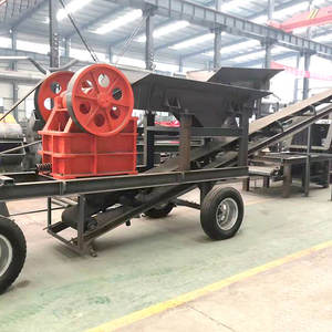 Small Mini Jaw Crusher Portable Stone Crushing <b>Machine</b> for Construction Site - Product Image 2