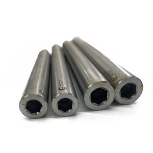 Tiges personnalisées en acier inoxydable CK45 chromé, usinées CNC et trempées par induction, pour vérins hydrauliques – Ventes en Chine en forte croissance - Product Image 6