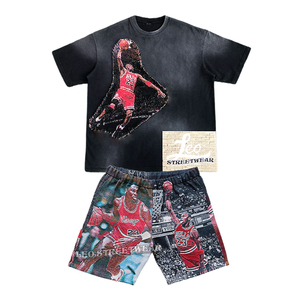 Pantaloncini 2025 da uomo stile leggero <span class=keywords><strong>tuta</strong></span> da ginnastica abbigliamento estivo asciugatura rapida t-shirt nera <span class=keywords><strong>Bermuda</strong></span> da basket - Product Image 2