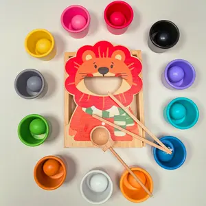 Juguetes Educativos <span class=keywords><strong>de</strong></span> Madera Montessori <span class=keywords><strong>para</strong></span> el Reconocimiento <span class=keywords><strong>de</strong></span> Colores, Entrenamiento <span class=keywords><strong>de</strong></span> Motricidad Fina, Rompecabezas <span class=keywords><strong>para</strong></span> <span class=keywords><strong>Niños</strong></span> <span class=keywords><strong>de</strong></span> 3 <span class=keywords><strong>a</strong></span> 6 <span class=keywords><strong>A</strong></span>ños, Educación Temprana - Product Image 2