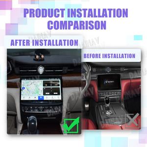 Autoradio 10,25 pouces pour Maserati Quattroporte 2013-2017, système multimédia Android 12, navigation GPS, autoradio stéréo - Product Image 5