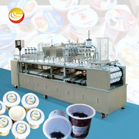Machine de remplissage et de scellage automatique ORME pour mini-gobelets de gelée, jus et miel