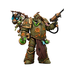 Figura de Acción Articulada de Biologus Purificador de <span class=keywords><strong>Death</strong></span> Guard de Warhammer 40k, Escala 1/18, Modelo Coleccionable JOYTOY de Chaos <span class=keywords><strong>Space</strong></span> Marine - Product Image 3