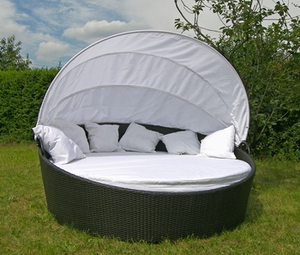 Installation de loisirs meubles de patio de haute qualité <span class=keywords><strong>lit</strong></span> facile - Product Image 5