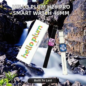<span class=keywords><strong>Hello</strong></span> Plum H26 Pro Smart <span class=keywords><strong>Watch</strong></span> 44-49mm AMOLED Screen เคสยางแบบไร้สายสำหรับ <span class=keywords><strong>Hello</strong></span> OS - Product Image 2