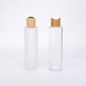 Bouchons à vis en bambou anti-déversement blanc/noir, tailles 20/410 et 24/410, avec logo personnalisé accepté, pour bouteilles - Product Image 4