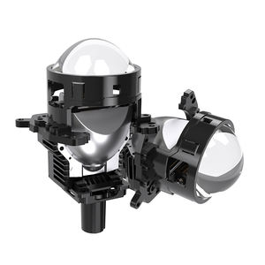 Phare Bi-LED de 2,5 pouces avec lentille de projecteur bleue 12V, état neuf, projecteur - Product Image 3