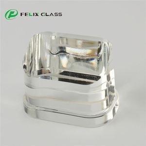 Customized 3.3 Borosilicate Glass/K51/K9/B270 Optical <b>Panels</b> Press-Molded for Modern Industrial European Coastal Fixtures - Product Image 4