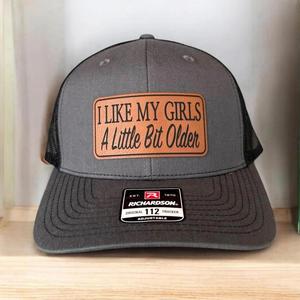 หมวกแก๊ป 6 แผง ปักหนัง ปีกโค้ง ลายพรางต้นไม้ หมวกตาข่ายแบบสั่งทำ หมวก Snapback Richardson 112 Trucker - Product Image 3