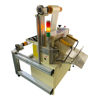 Tissus non tissés bande ceinture manchettes lacets élastique pansement ruban Machine de découpe stratification engrenage noyau Film emballage bois