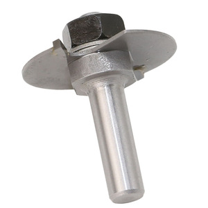 Haute qualité "T" Type Biscuit Joint fente Cutter jointure/rainurage routeur peu <span class=keywords><strong>2mm</strong></span> hauteur Cutter pour le travail du bois - Product Image 2