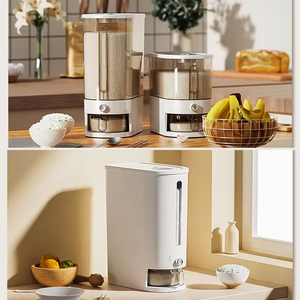 8033 Household PP Rice Dispenser 10kg sealed Container Storage <strong>Box</strong> for <strong>Kitchen</strong> - Product Image 6