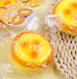 Juguete Sensorial Antiestrés con Forma de Tarta de Huevo, Mini Pelota Antiestrés para Niños y Niñas, Juguetes Blandos Novedosos - Product Image 6