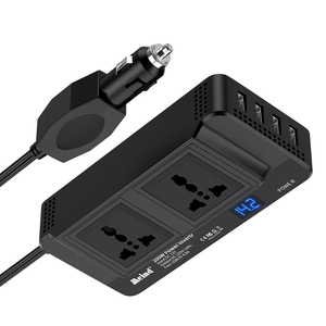 Bán Sỉ Bộ Biến Tần Nguồn 200W <span class=keywords><strong>DC</strong></span> <span class=keywords><strong>12V</strong></span> Sang AC <span class=keywords><strong>220V</strong></span> 230V 240V Bộ Chuyển Đổi Ổ Cắm Thông Dụng UK EU USA 200W - Product Image 4