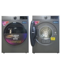 SP 12KG Pengering Pakaian Otomatis 1600W 220V Mesin Pengering Baju Elektrik Kontrol Bahasa Inggris untuk Penggunaan Rumah Tangga