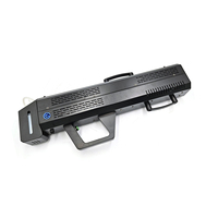 Machine à fumée électrique portative 1500W avec LED, pistolet à brouillard à commande manuelle et portée de jet de 5-6m pour soirées en boîte de nuit