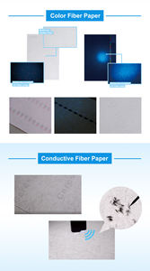 Papel de seguridad de hilo de lino y algodón 75/25 impreso personalizado para diplomas, premios y documentos legales - Product Image 6