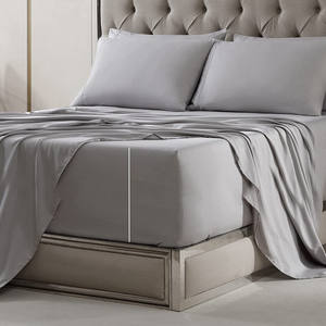 批发涤纶/竹纺300tc 40支四季大号床单套装家用纺织品 - Product Image 1