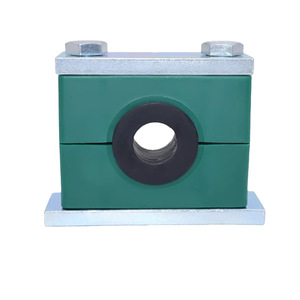 Serre-tuyau en plastique robuste haute pression antichoc avec <span class=keywords><strong>insert</strong></span> en caoutchouc pour fixation rapide de tubes pneumatiques, flexibles et câbles - Product Image 2