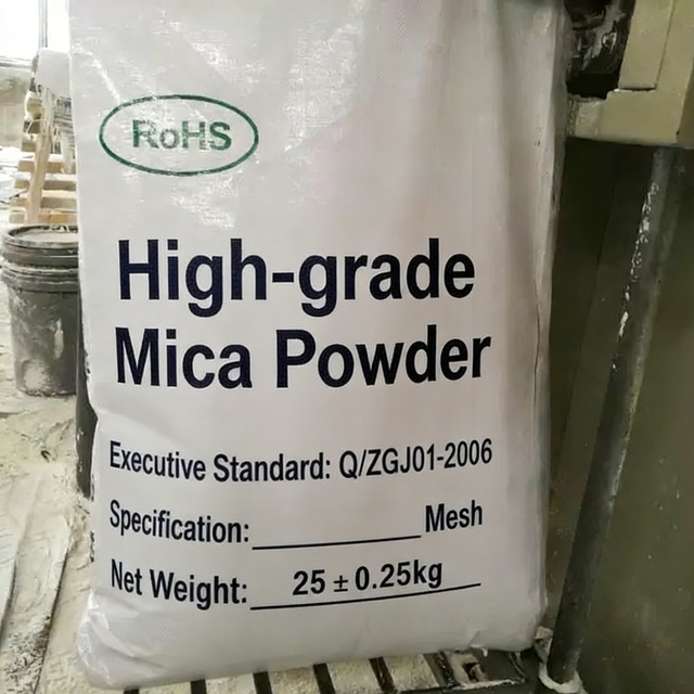Factory Supply Paint Grade Muscovite Mica Powder 325~1250Mesh Sericite Mica Powder for Exterior Wall Coating AntiCorrosion Paint