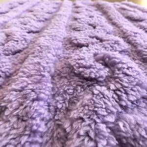 Áo khoác lông cừu pha polyester tái chế chống xù, mềm mại, ấm áp cho mùa đông, thích hợp làm áo choàng ngủ - Product Image 4