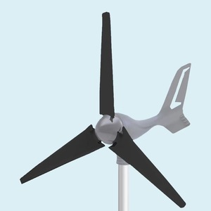 Horizontal Axis Micro Wind <b>Generator</b> 400W 12V For Solar Street Light Surveillance <b>Power</b> Backup - Product Image 3