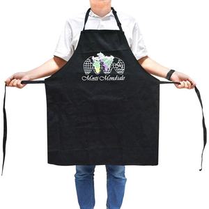Promotion Tablier de cuisine durable sans manches unisexe pour barbecue avec logo personnalisé brodé ou imprimé, ensemble de tabliers de chef lavables - Product Image 5