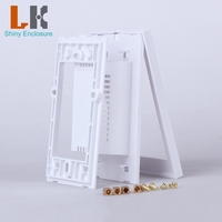Boîtier de commutateur de gradateur de conception moderne 120x70mm boîtier de projet en plastique boîtier d'injection électrique boîtier abs