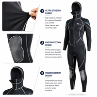 Combinaison de plongée courte pour enfants YONSUB en néoprène 5 mm, imprimée, respirante, avec fermeture éclair dorsale ou frontale, grande taille, pour le surf, la plongée en apnée, la plongée et la natation