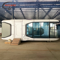 Wecare Apple Pod Home Capsule House Espace modulaire Conteneur Pods Store Maisons préfabriquées Spaec moderne Tiny 2 Bedroom