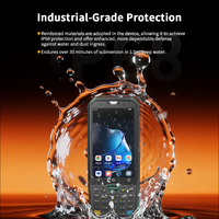 Escáner de Código de Barras 1D 2D con Android 13 IP68, Computadora Móvil NFC, Terminal Portátil Inteligente PDA