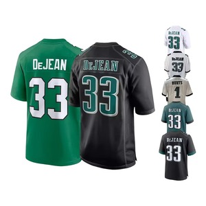 Uniforme de Fútbol Americano 2025 Nuevo OEM al por Mayor, Hecho en China, 100% Poliéster, Nombre del Equipo Personalizado, Unisex para Adultos - Product Image 1