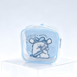 ถุงซิปพลาสติกพีวีซีแบบซิปล็อกย่อยสลายได้ถุงเครื่องสำอางพีวีซีพิมพ์สกรีนบรรจุภัณฑ์ - Product Image 4