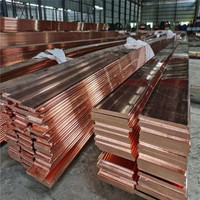 Barre plate en cuivre pur à 99,99 % de taille personnalisée C1100 C11000 C12200 T2 Tp2 avec certificat de test MTC en stock