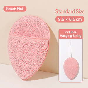 Éponge nettoyante épaisse en forme de goutte d'eau, sans latex, en polyuréthane hydrophile, exfoliante, pour démaquillage, tampons cosmétiques - Product Image 3