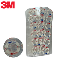 Étiquette en dôme époxy imprimée sur mesure 3M 7871, matériau anti-jaunissement, autocollant en dôme cristallin, résistant aux UV, imperméable, pour extérieur