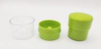 Accesorios de Cocina de Plástico Manuales Inteligentes, Picador de Ajo, Rebanador de Verduras, Mini Prensa de Ajo, Picador de Cebolla